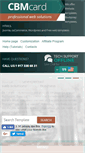 Mobile Screenshot of cbmcard.com